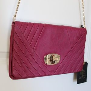 Red Cross Body Purse